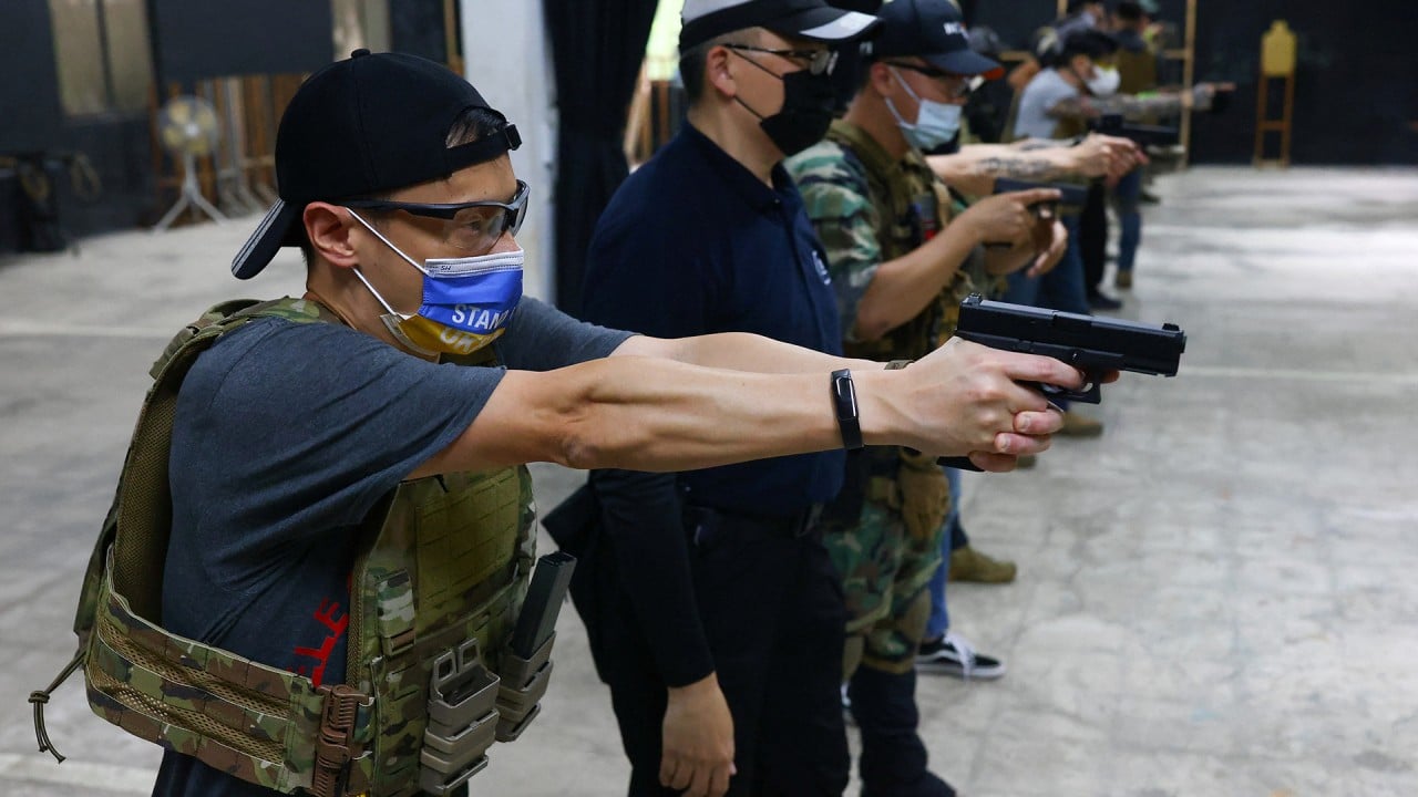 More Taiwanese seek gun training as Ukraine war drives home cross-strait tension